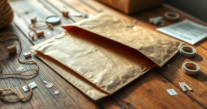 Envelope Papel Kraft Bolha: Proteção e Estilo