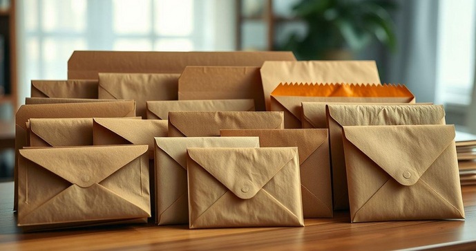 Como Escolher o Melhor Envelope Papel Kraft para Suas Necessidades