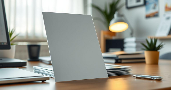 Envelope plástico A3 para organização e proteção de documentos